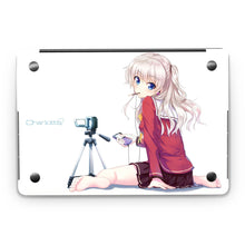 Load image into Gallery viewer, Nao Tomori sitting  Macbook Skin
