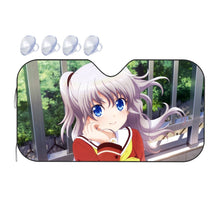 Load image into Gallery viewer, Nao Tomori smiling  Car Sunshade
