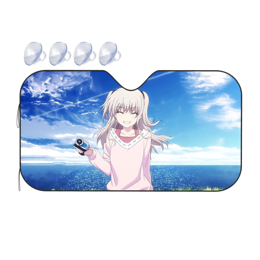 Nao Tomori smiling  Car Sunshade