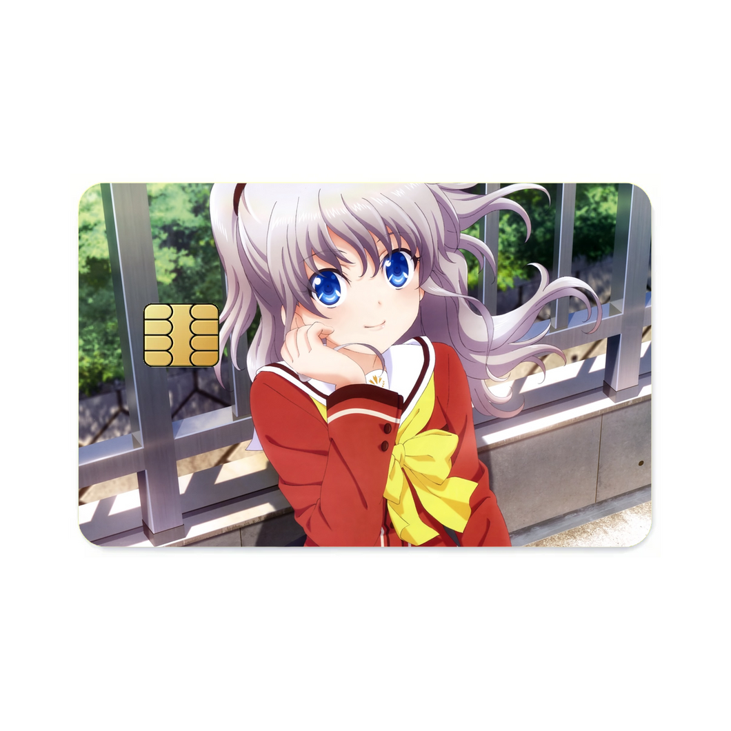 Nao Tomori smiling  Credit Card Skins (4-in-1 Pack)