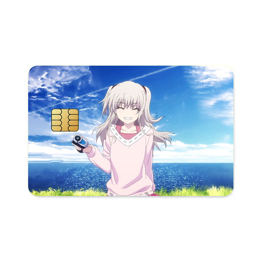 Nao Tomori smiling  Credit Card Skins (4-in-1 Pack)