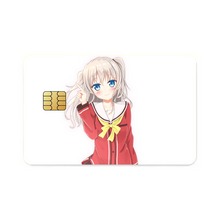 Load image into Gallery viewer, Nao Tomori smiling  Credit Card Skins (4-in-1 Pack)
