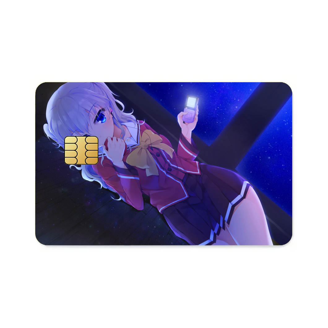 Nao Tomori with a Ipod  Credit Card Skins (4-in-1 Pack)