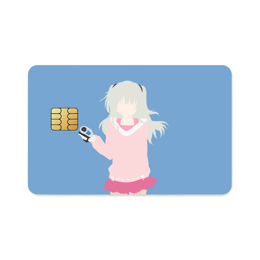 Nao Tomori With her camera Minimalist  Credit Card Skins (4-in-1 Pack)