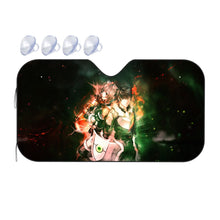 Load image into Gallery viewer, Naofumi and Raphtalia  Car Sunshade
