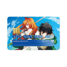 Load image into Gallery viewer, Naofumi and Raphtalia  Credit Card Skins (4-in-1 Pack)
