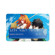 Load image into Gallery viewer, Naofumi and Raphtalia  Credit Card Skins (4-in-1 Pack)
