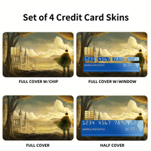 Load image into Gallery viewer, Naofumi &amp; Raphtalia  Credit Card Skins (4-in-1 Pack)
