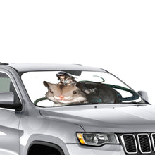 Load image into Gallery viewer, Narberal and Hamsuke  Car Sunshade
