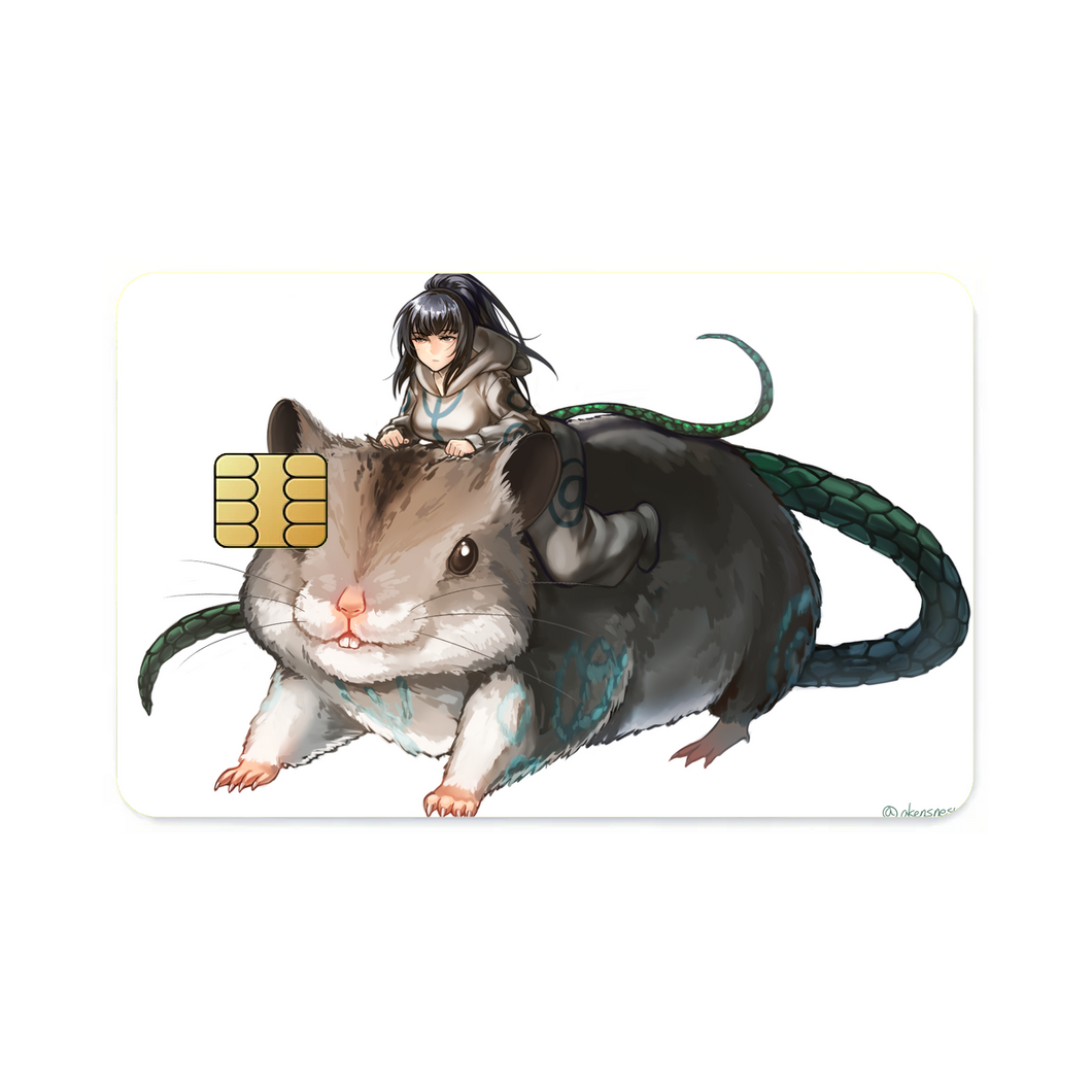 Narberal and Hamsuke  Credit Card Skins (4-in-1 Pack)
