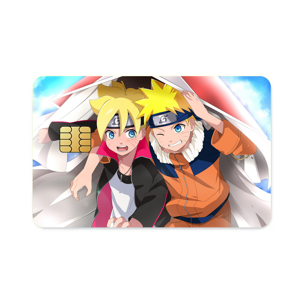 Naruto and Boruto  Credit Card Skins (4-in-1 Pack)