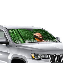 Load image into Gallery viewer, Naruto and Sakura  Car Sunshade
