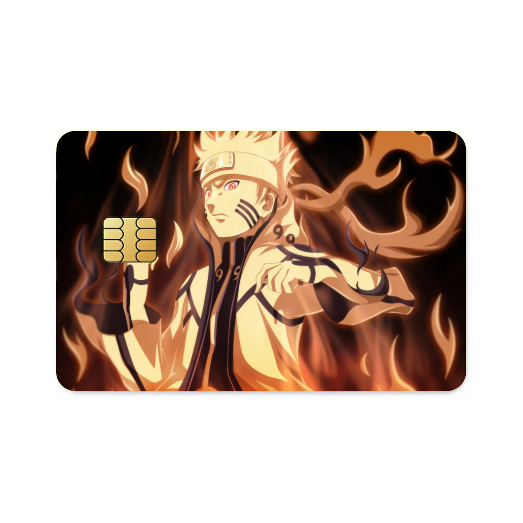 Naruto Bijuu Mode  Credit Card Skins (4-in-1 Pack)