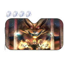 Load image into Gallery viewer, NARUTO &amp; KURAMA  Car Sunshade
