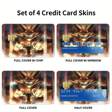 Load image into Gallery viewer, NARUTO &amp; KURAMA  Credit Card Skins (4-in-1 Pack)
