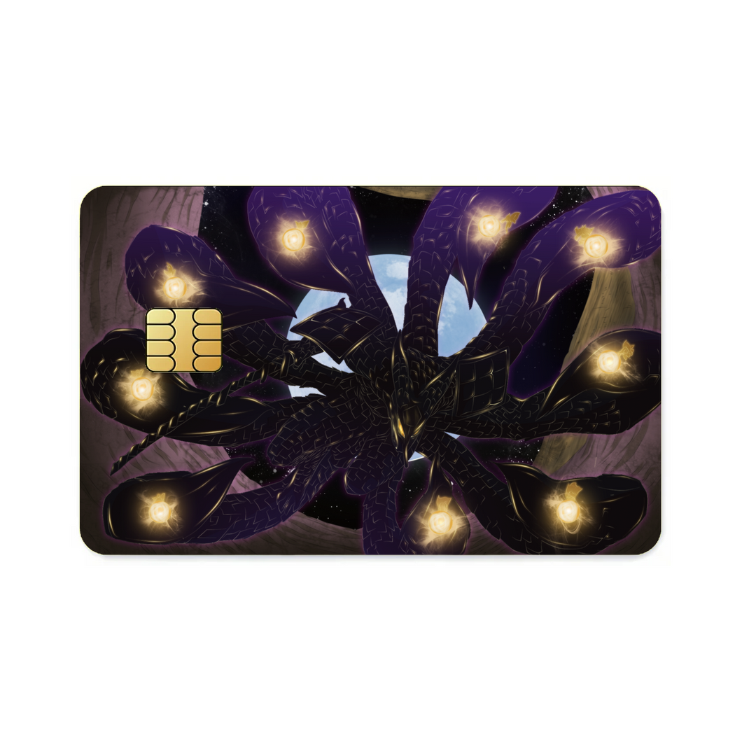 naruto (Kurama)+susanoo  Credit Card Skins (4-in-1 Pack)