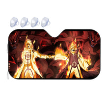 Load image into Gallery viewer, Naruto,Minato and Kurama  Car Sunshade
