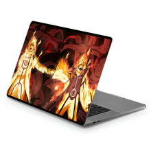 Load image into Gallery viewer, Naruto,Minato and Kurama  Macbook Skin
