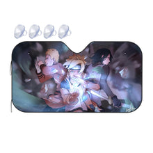 Load image into Gallery viewer, Naruto, Sasuke and Boruto  Car Sunshade
