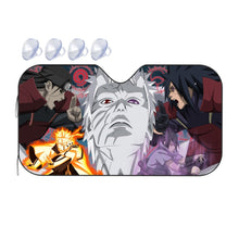 Load image into Gallery viewer, Naruto,Sasuke,Obito,Madara and Hashirama  Car Sunshade
