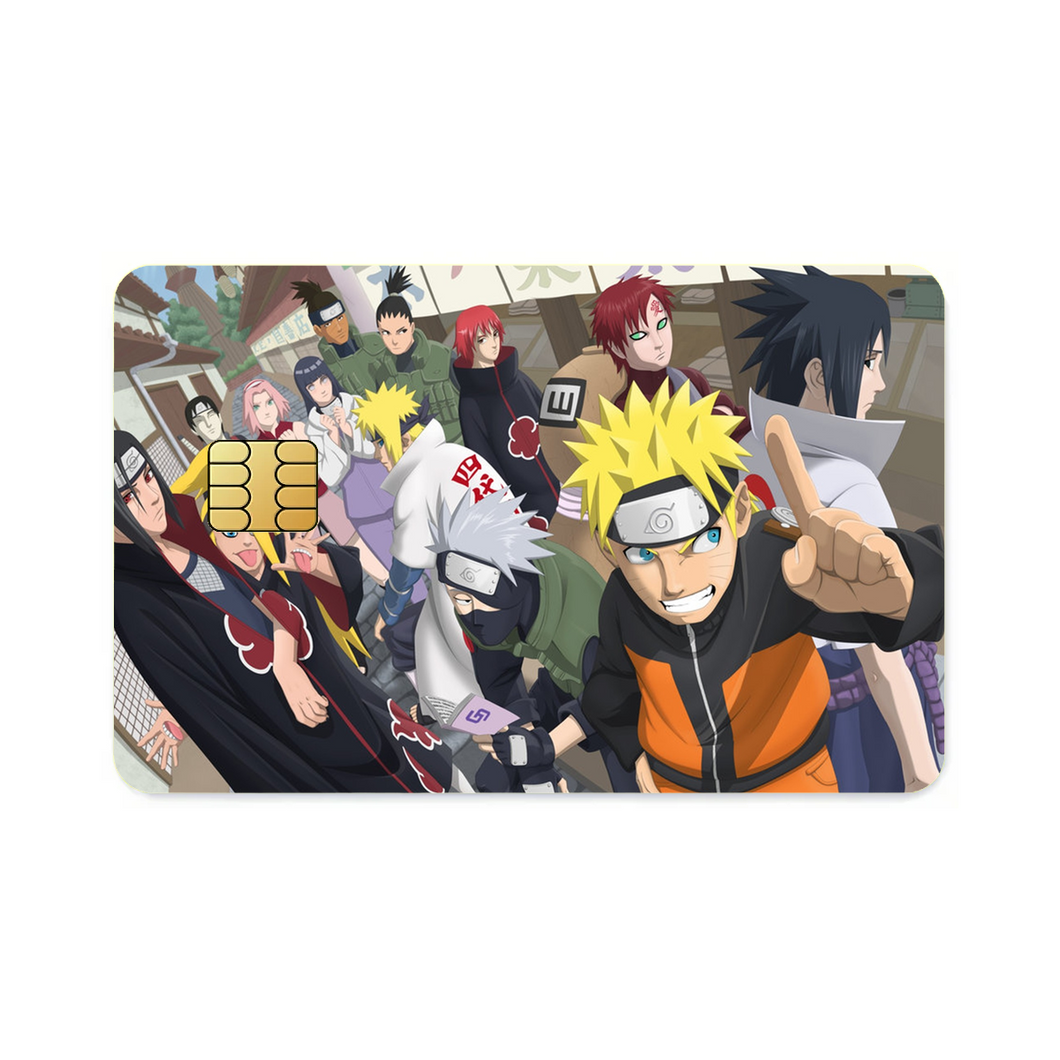 Naruto Shippuden Credit Card Skins (4-in-1 Pack)