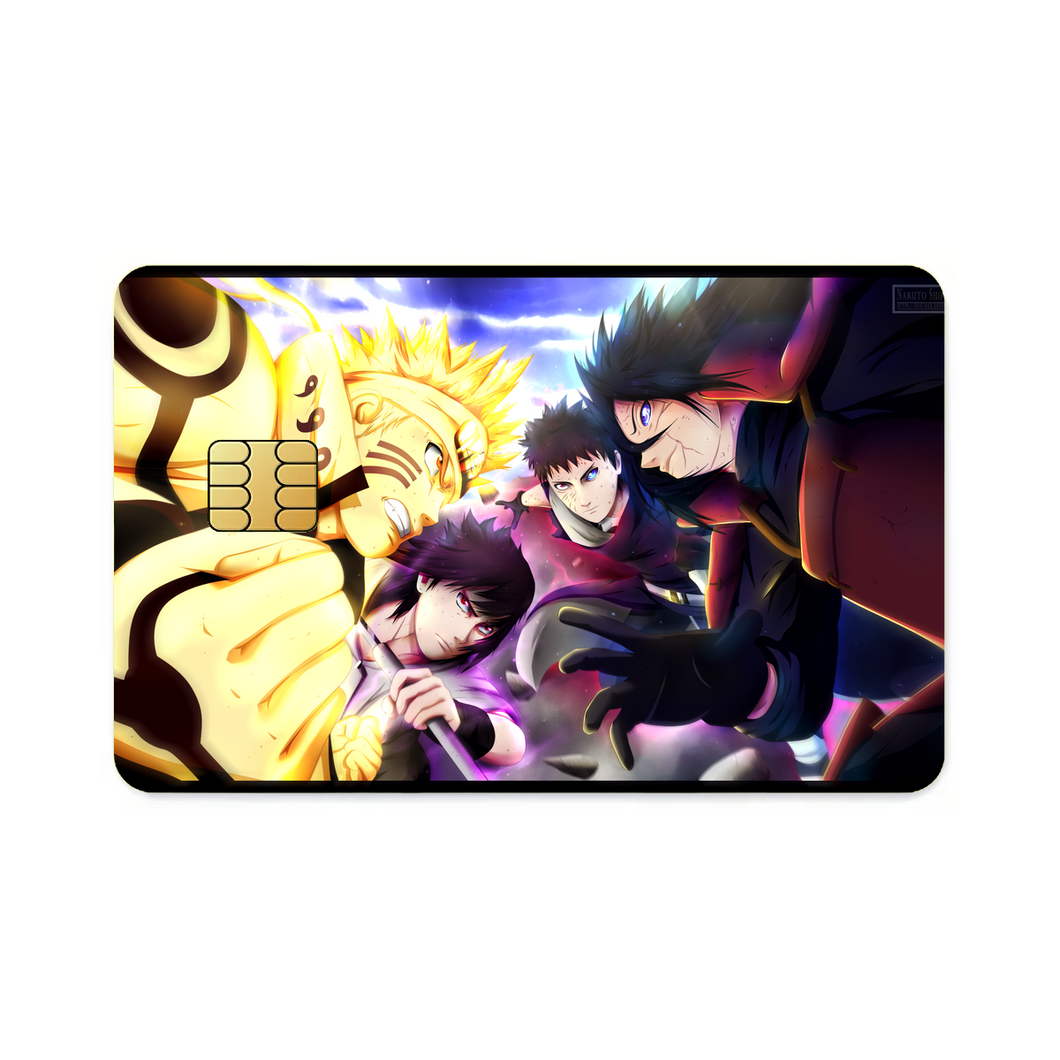 Naruto Shippuden  Credit Card Skins (4-in-1 Pack)