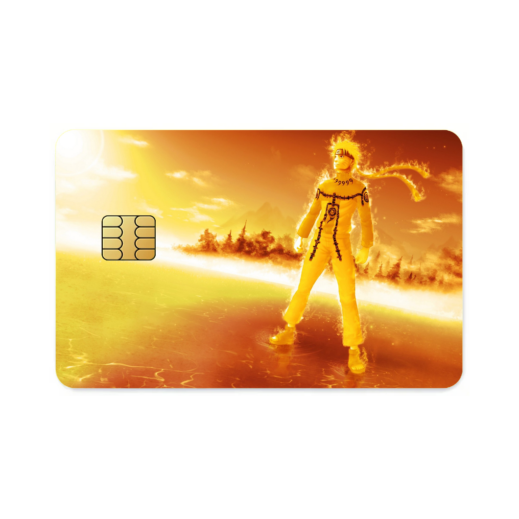 naruto uzumaki a glow of power Credit Card Skins (4-in-1 Pack)