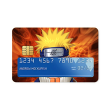 Load image into Gallery viewer, Naruto Uzumaki Credit Card Skins (4-in-1 Pack)
