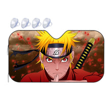 Load image into Gallery viewer, naruto uzumaki sage moad Car Sunshade
