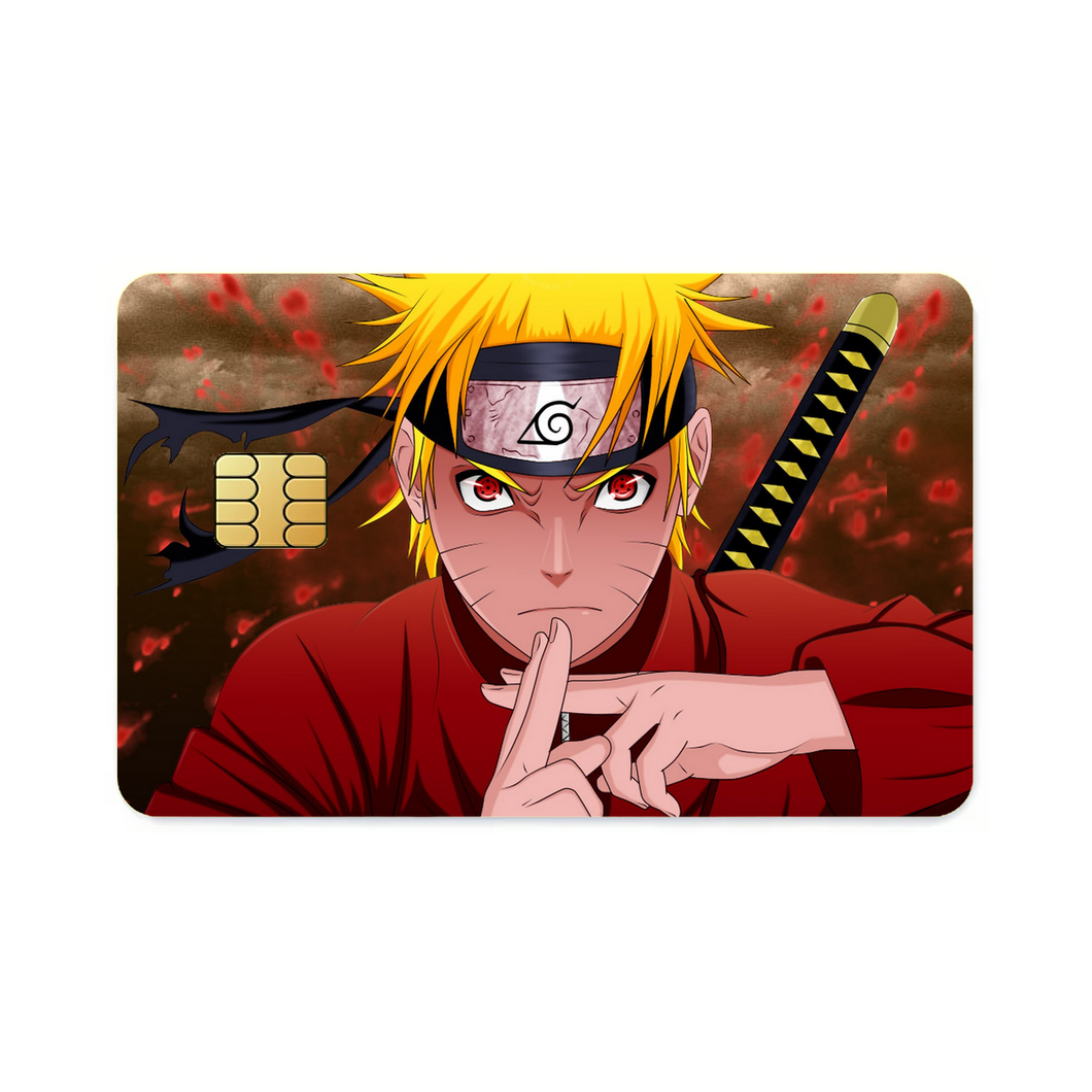naruto uzumaki sage moad Credit Card Skins (4-in-1 Pack)