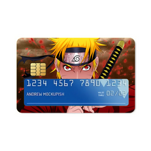 Load image into Gallery viewer, naruto uzumaki sage moad Credit Card Skins (4-in-1 Pack)
