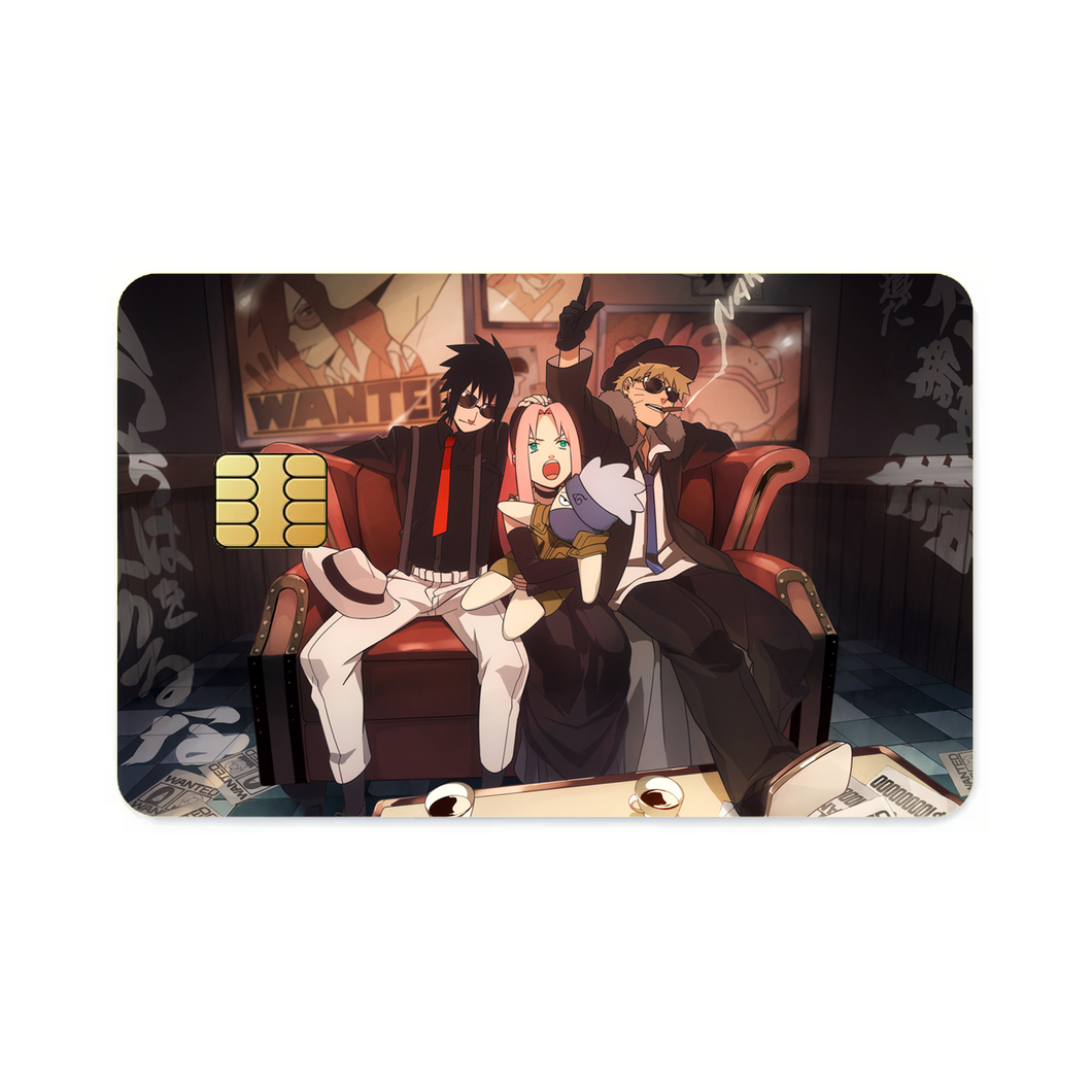 Naruto: Wanted  Credit Card Skins (4-in-1 Pack)