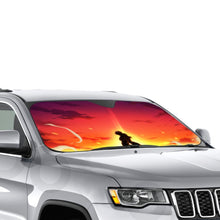 Load image into Gallery viewer, Natsu and Lucy (Fairy Tail)  Car Sunshade
