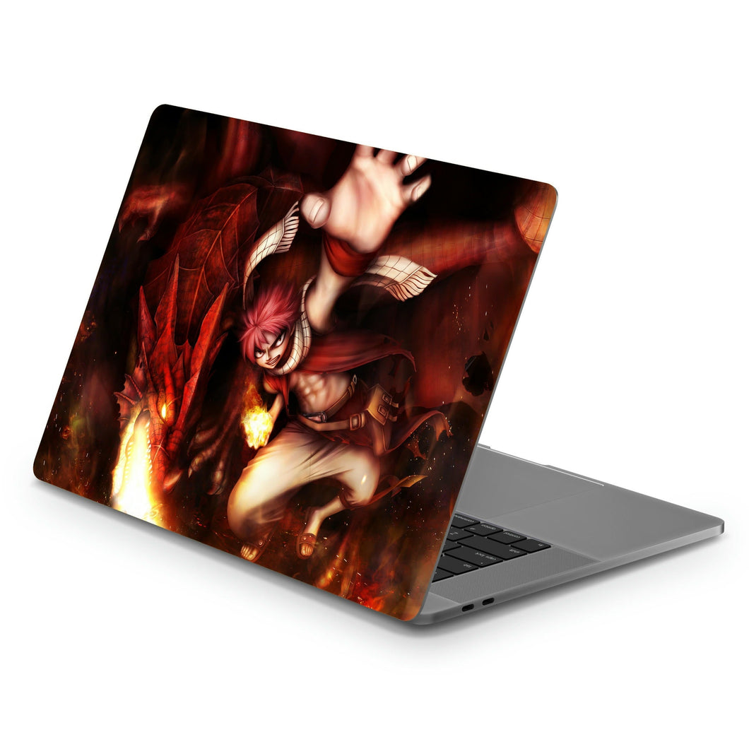 Natsu Dragneel  Macbook Skin