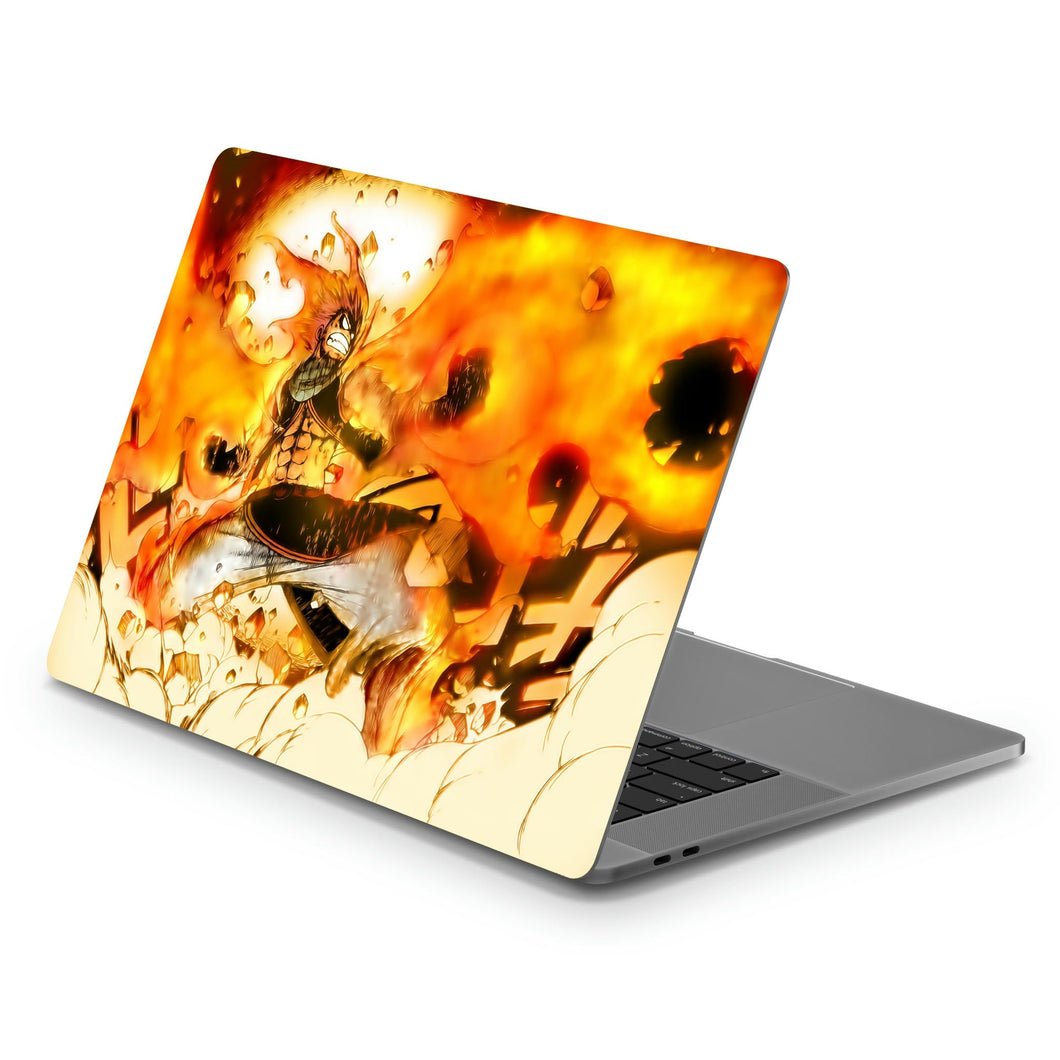 Natsu Dragneel  Macbook Skin