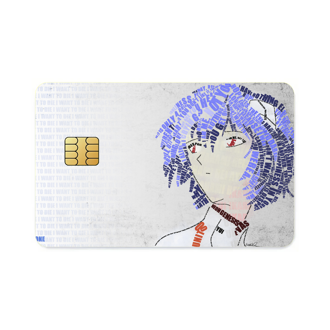 Neon Genesis Evangelion  Credit Card Skins (4-in-1 Pack)