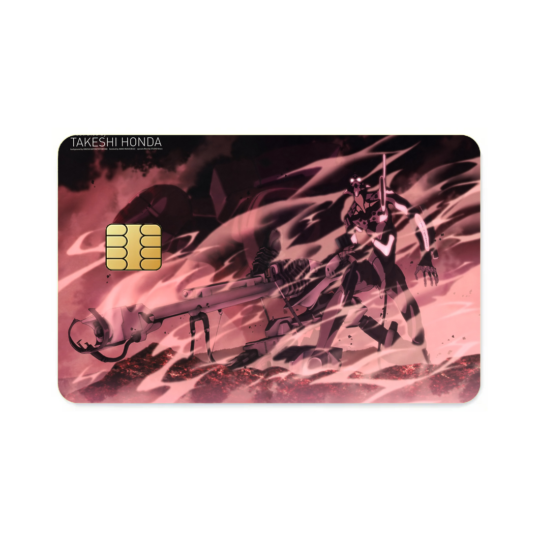 Neon Genesis Evangelion  Credit Card Skins (4-in-1 Pack)
