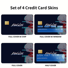 Load image into Gallery viewer, Neon Genesis Evangelion - Rei Ayanami  Credit Card Skins (4-in-1 Pack)
