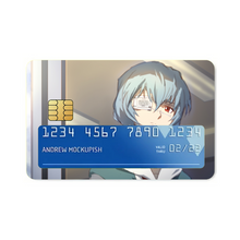 Load image into Gallery viewer, Neon Genesis Evangelion Rei Ayanami  Credit Card Skins (4-in-1 Pack)
