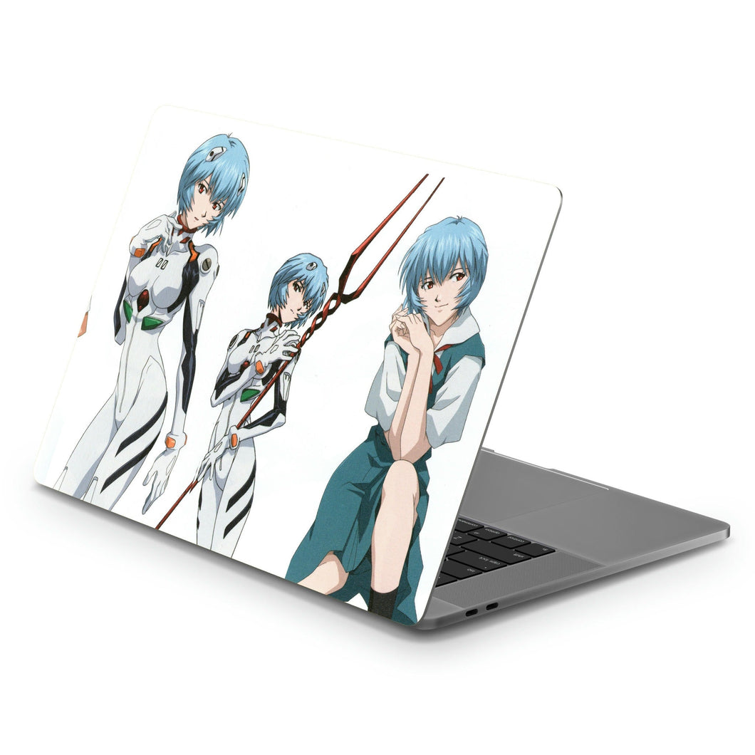 Neon Genesis Evangelion Shinji Ikari, Rei Ayanami  Macbook Skin