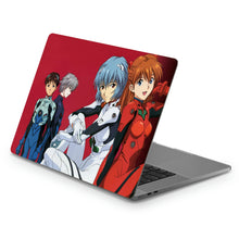 Load image into Gallery viewer, Neon Genesis Evangelion Shinji Ikari, Rei Ayanami, Kaworu Nagisa  Macbook Skin
