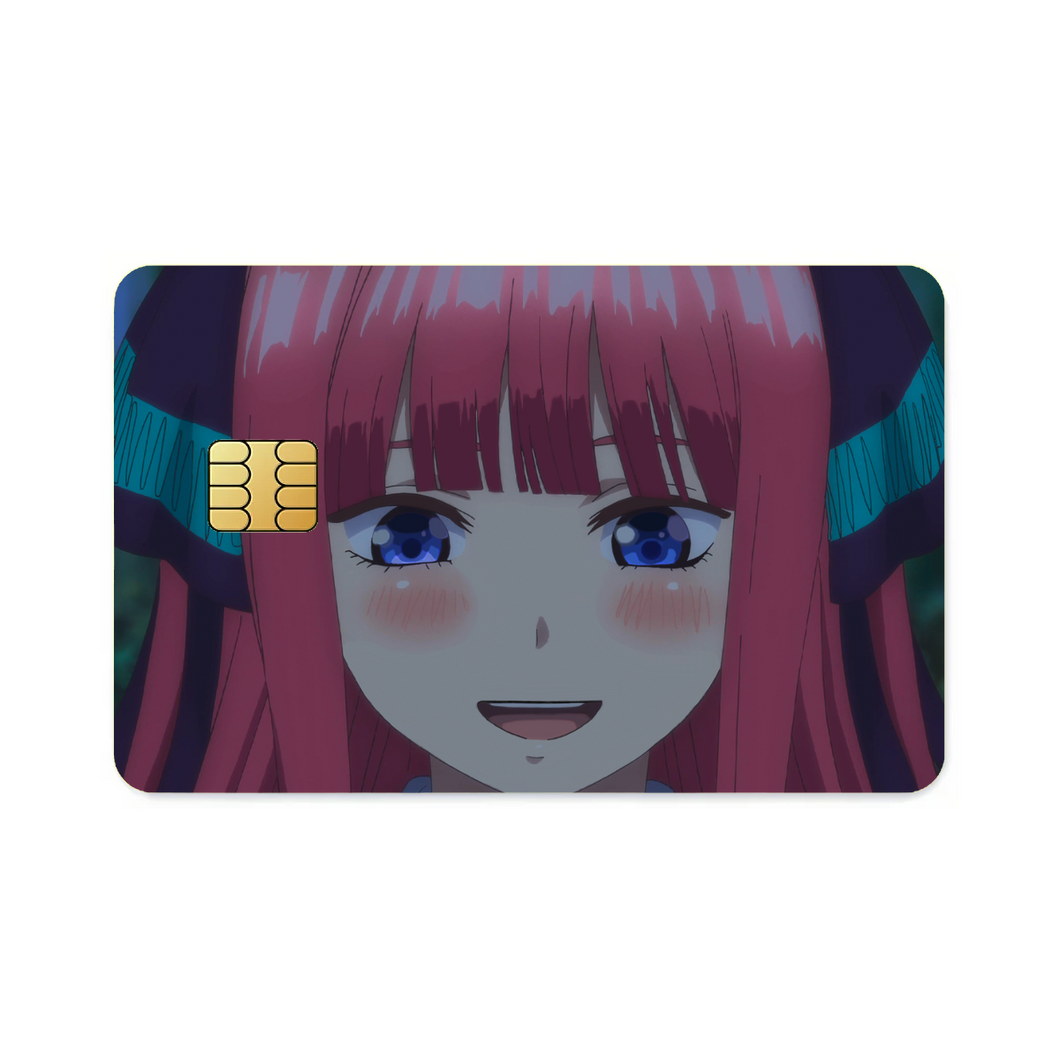 Nino Nakano Credit Card Skins (4-in-1 Pack)