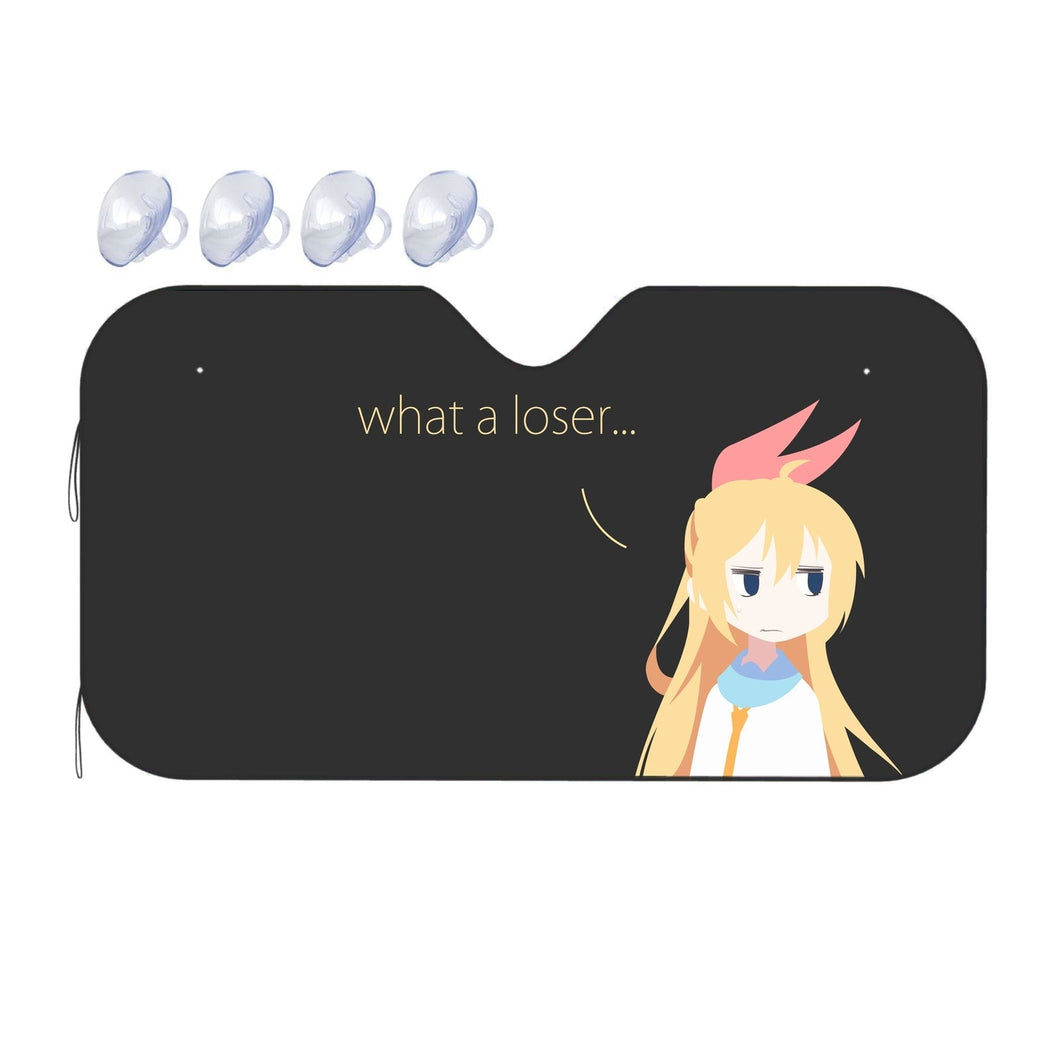 Nisekoi Chitoge Kirisaki  Car Sunshade