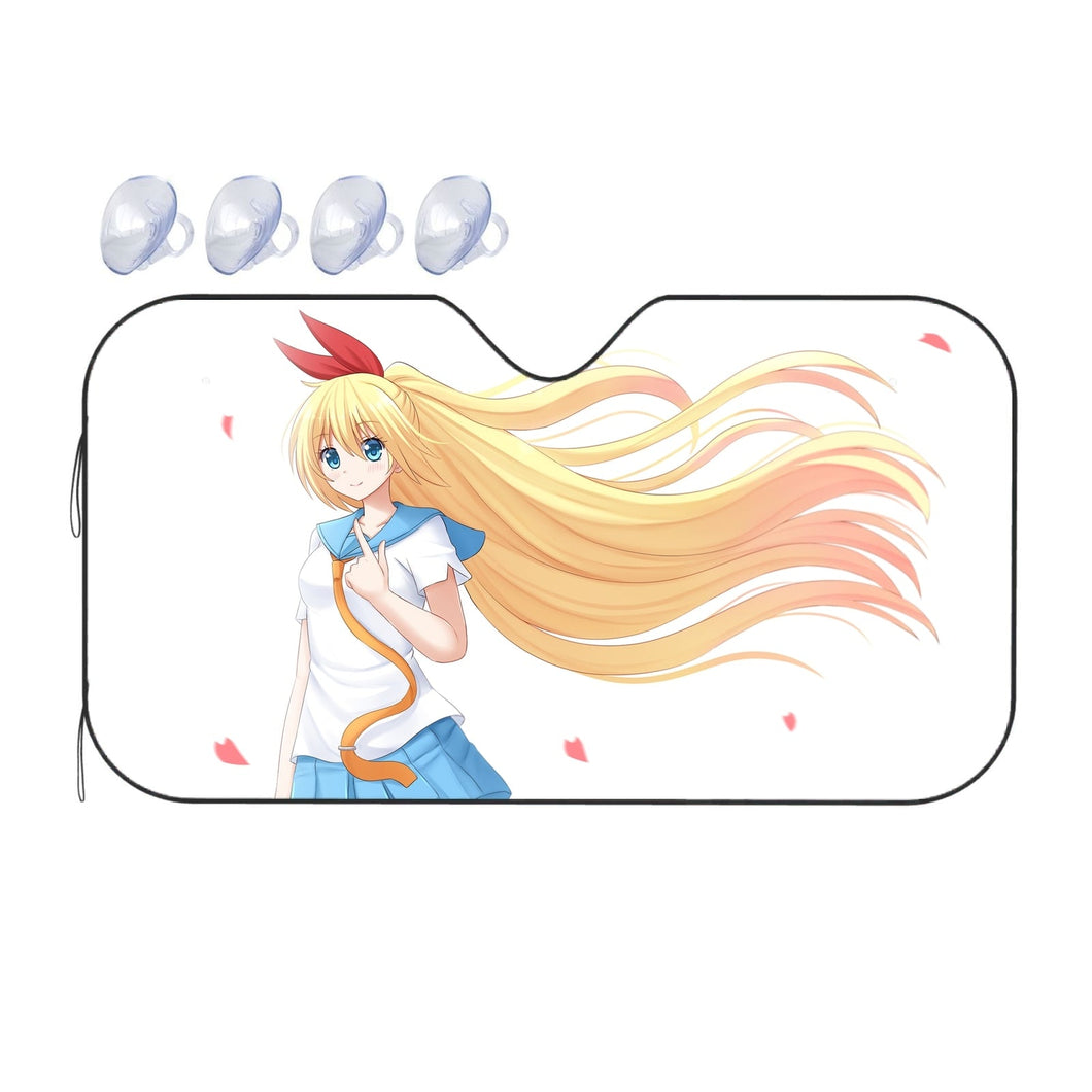 Nisekoi Chitoge Kirisaki  Car Sunshade