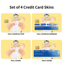 Load image into Gallery viewer, Nisekoi Chitoge Kirisaki  Credit Card Skins (4-in-1 Pack)
