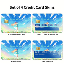 Load image into Gallery viewer, Nisekoi Chitoge Kirisaki  Credit Card Skins (4-in-1 Pack)

