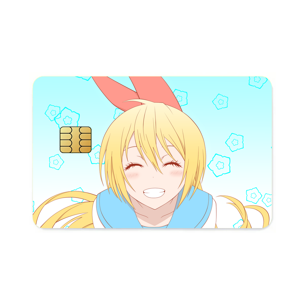 Nisekoi Chitoge Kirisaki  Credit Card Skins (4-in-1 Pack)