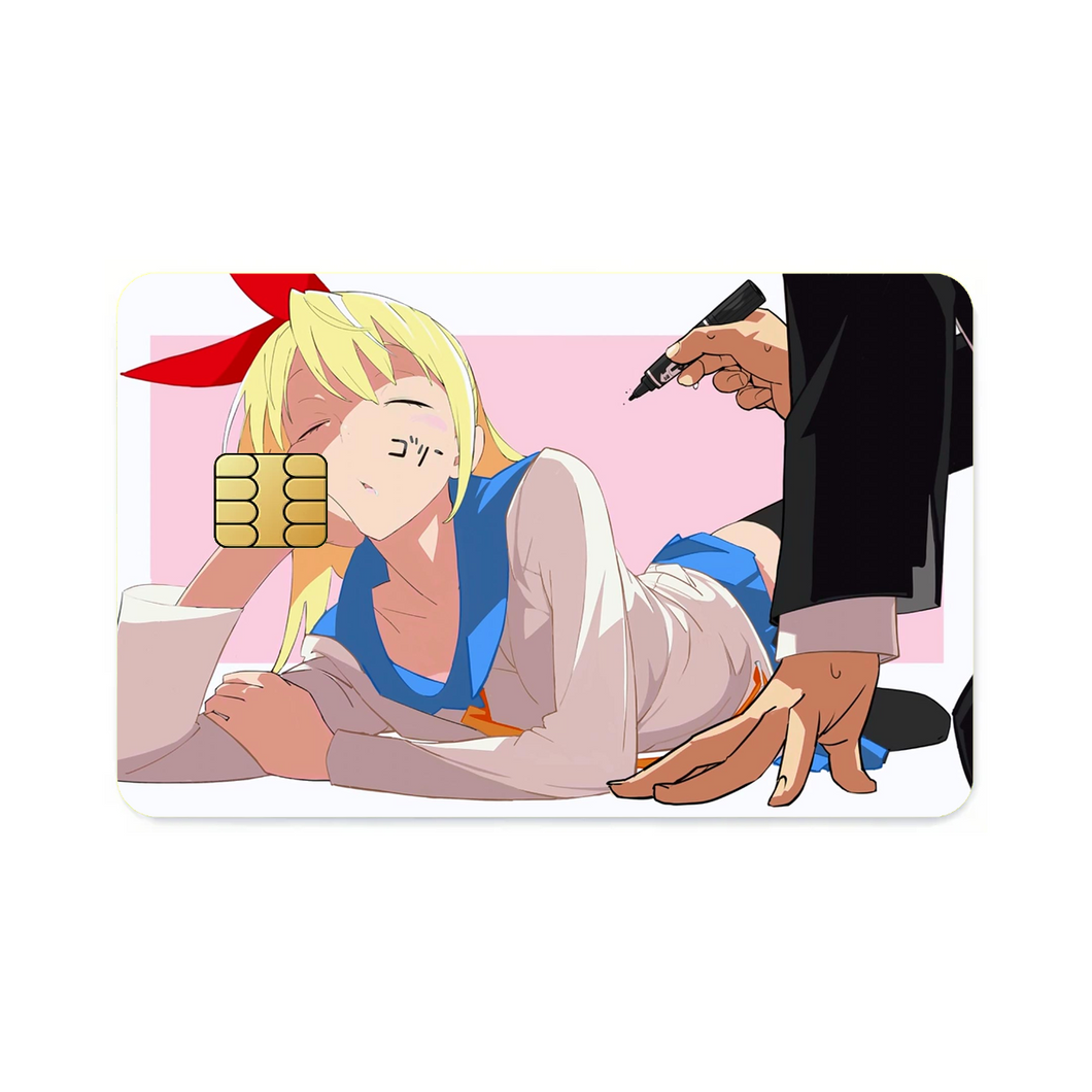 Nisekoi Chitoge Kirisaki  Credit Card Skins (4-in-1 Pack)