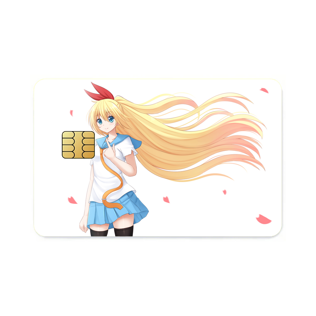 Nisekoi Chitoge Kirisaki  Credit Card Skins (4-in-1 Pack)