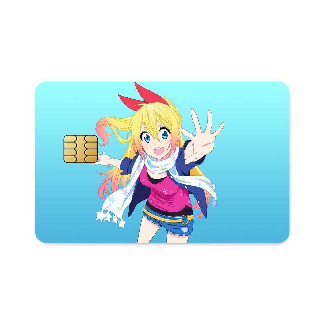 Nisekoi Chitoge Kirisaki  Credit Card Skins (4-in-1 Pack)